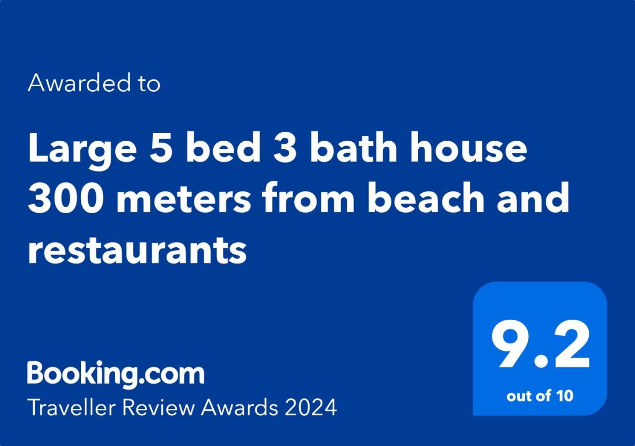 Large 5 Bed 3 Bath House 300 Meters From Beach And Restaurants 뉴키 외부 사진